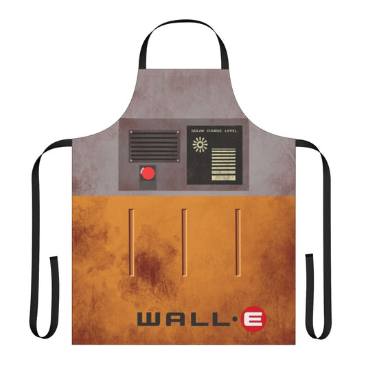 Stylish apron featuring the beloved robot character Wall-E from the Pixar film