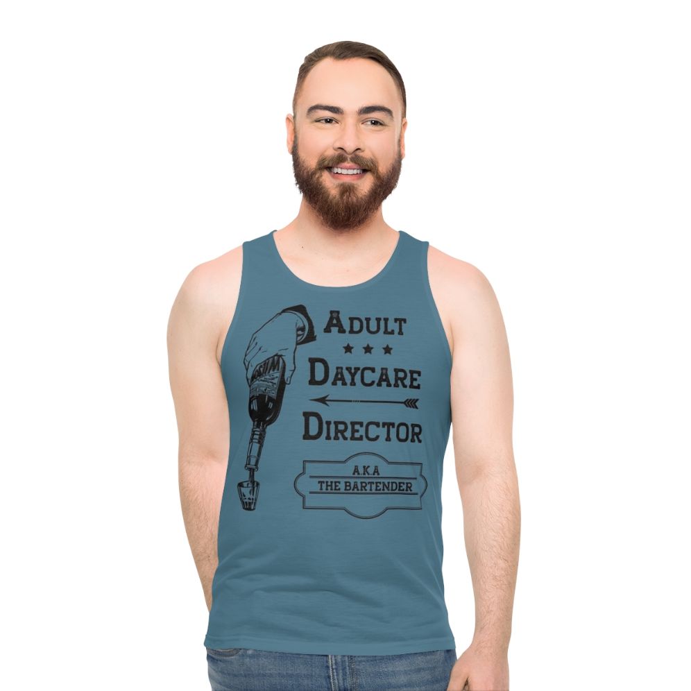 Adult Daycare Director Unisex Tank Top