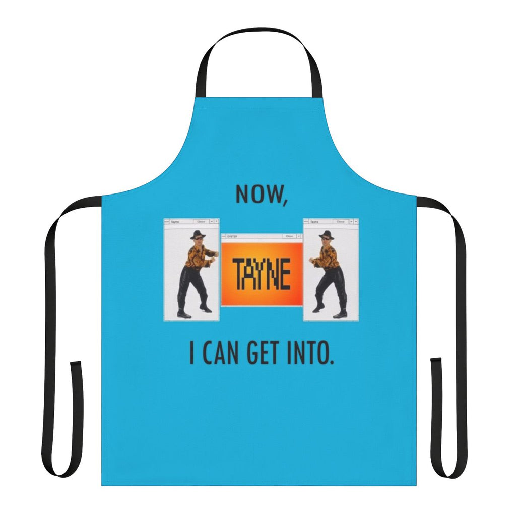 Adult Swim inspired apron featuring Celery Man, Tim and Eric, and Paul Rudd