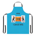Adult Swim inspired apron featuring Celery Man, Tim and Eric, and Paul Rudd