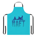 Durable raft-themed apron for cooking, crafting, or outdoor activities