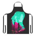 High-quality apron featuring Aerith Gainsborough, a beloved character from the Final Fantasy video game series