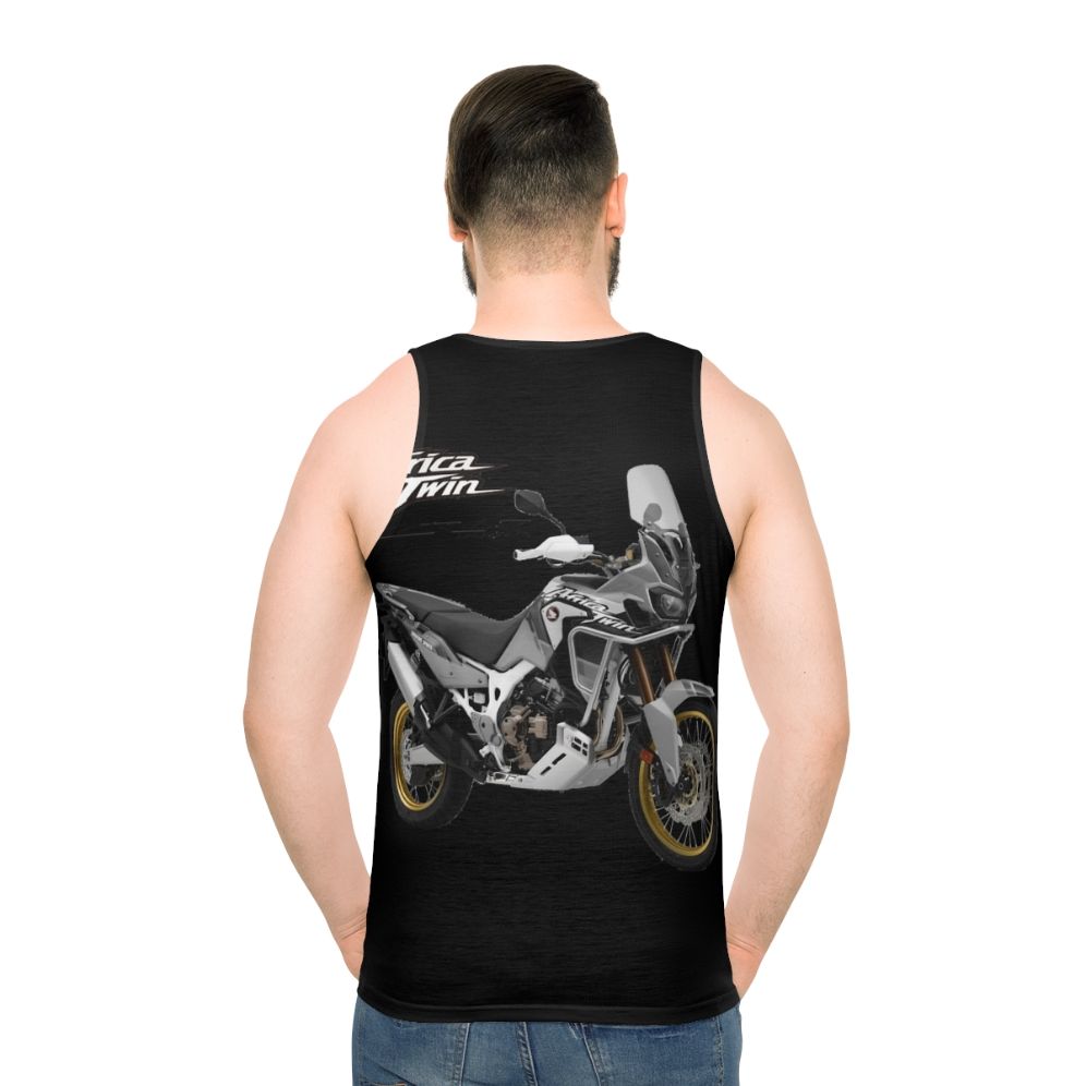 Africa Twin unisex motorcycle adventure rider tank top