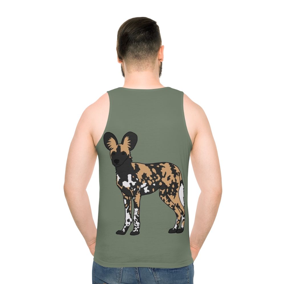 African Painted Dog Unisex Tank Top