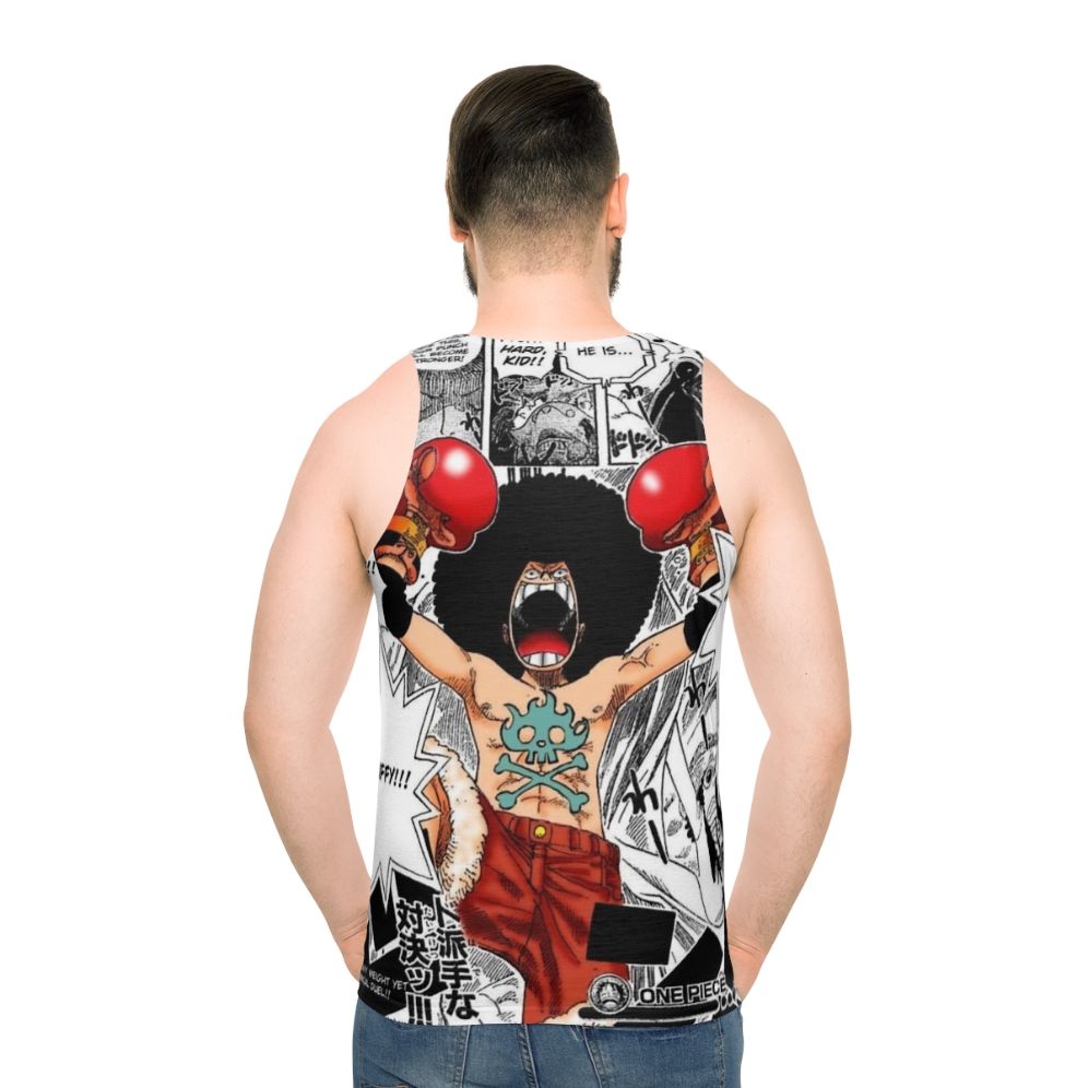 Afro Luffy Inspired Unisex Tank Top
