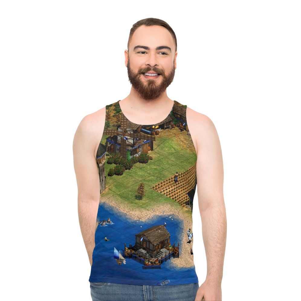 Age of Empires Vintage Gaming Unisex Tank Top
