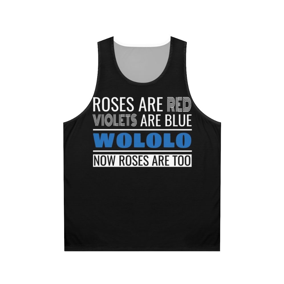 Unisex "Wololo" Age of Empires Joke Tank Top