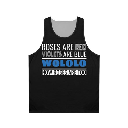 Unisex "Wololo" Age of Empires Joke Tank Top