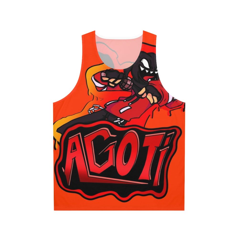 Agoti FNF Mod Character Graffiti Unisex Tank Top
