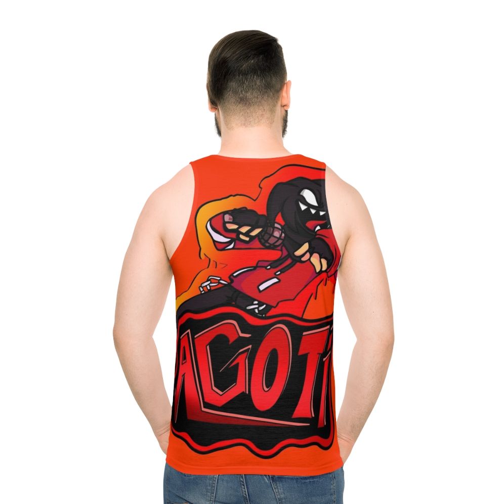 Agoti FNF Mod Character Graffiti Unisex Tank Top