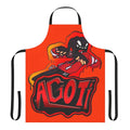 Agoti from Friday Night Funkin' mod design printed on a high-quality apron