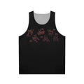 Aibo ERS robot dog sunset unisex tank top