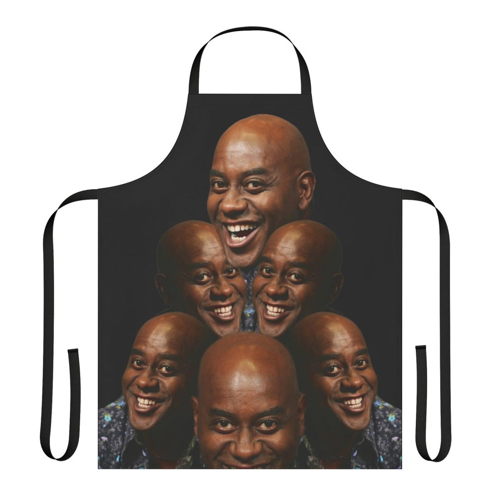 Ainsley Harriott Inspired Cooking Apron with Humorous Design