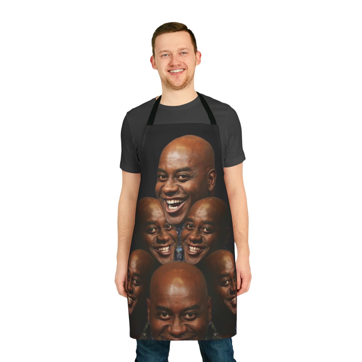 Ainsley Harriott Inspired Cooking Apron with Humorous Design