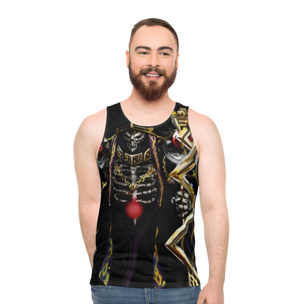 Ainz Ooal Gown Overlord Anime Otaku Unisex Tank Top