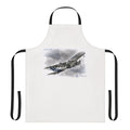 Airbus A380 inspired duvet cover, pillow, and apron for airplane enthusiasts