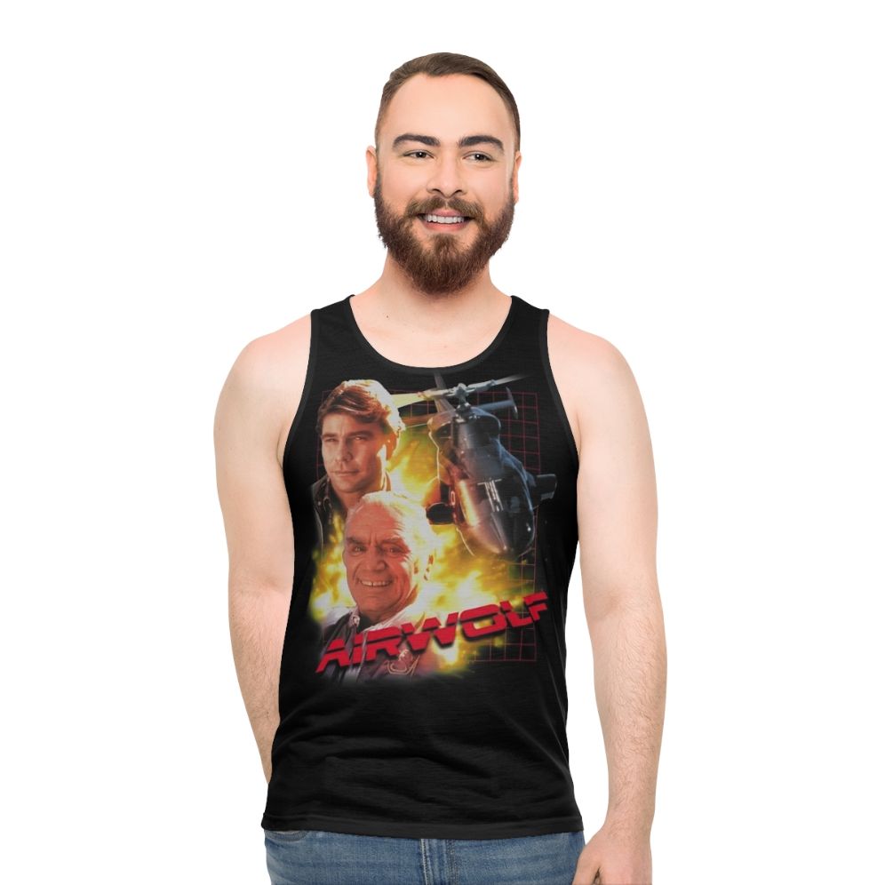 Airwolf 80s Retro Tank Top