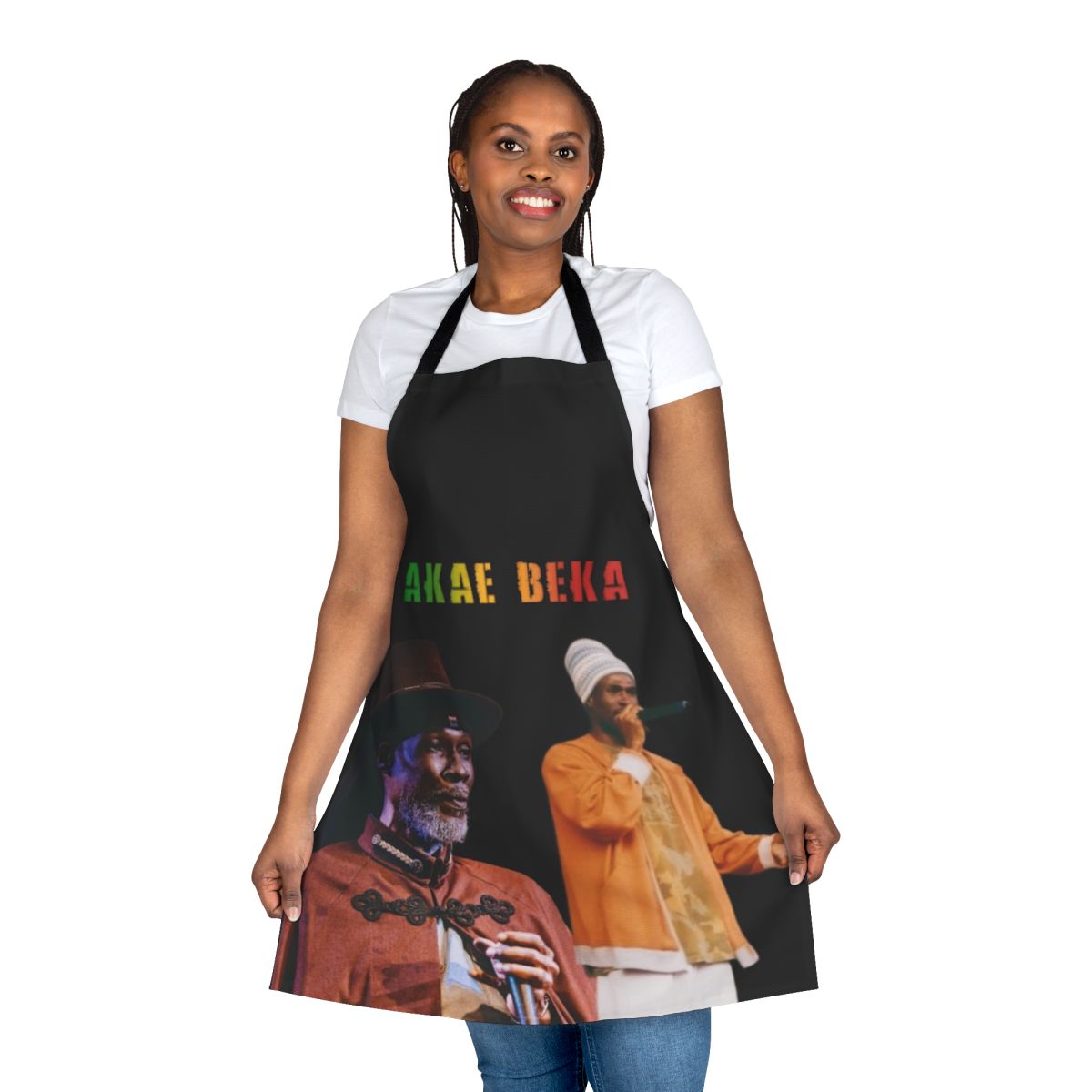 Akae Got Rasta Apron with Reggae and Rastafarian Inspired Design