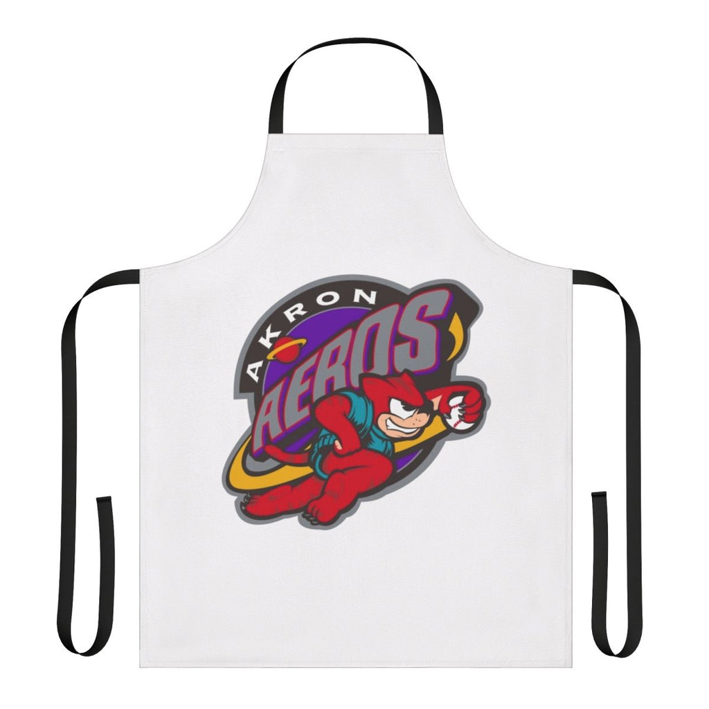 Akron Rubberducks inspired duck logo apron