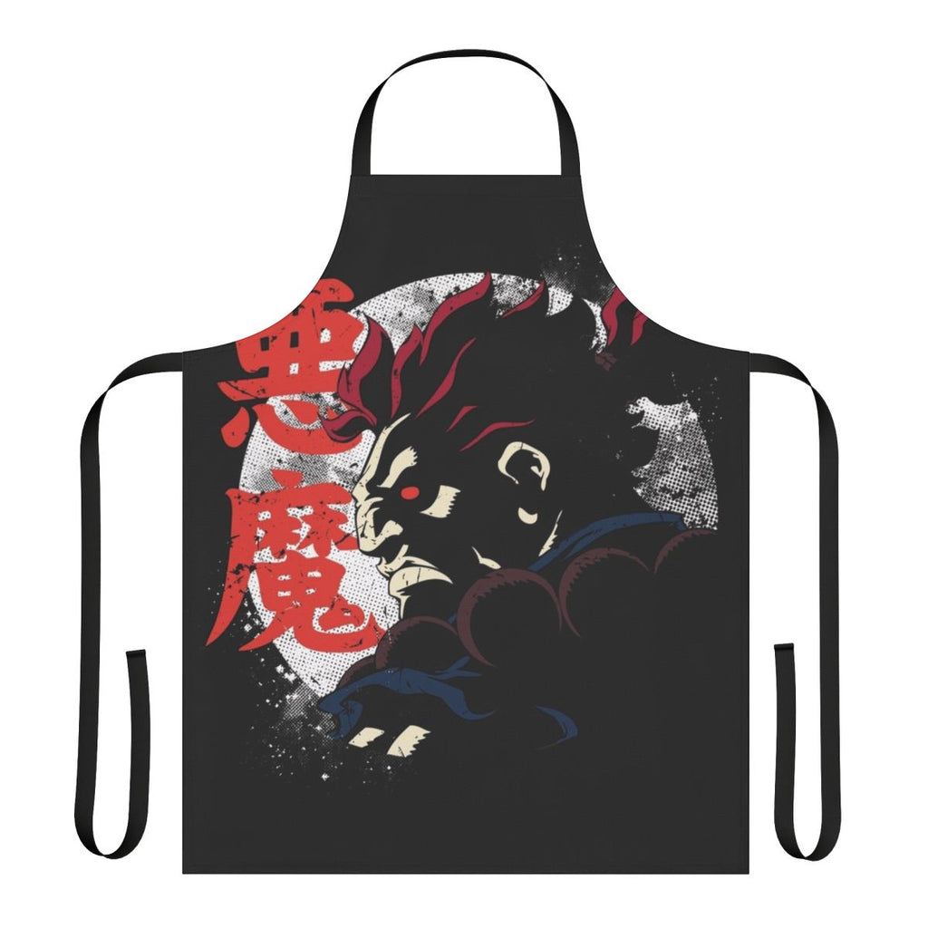 Street Fighter-themed Akuma-inspired cooking apron