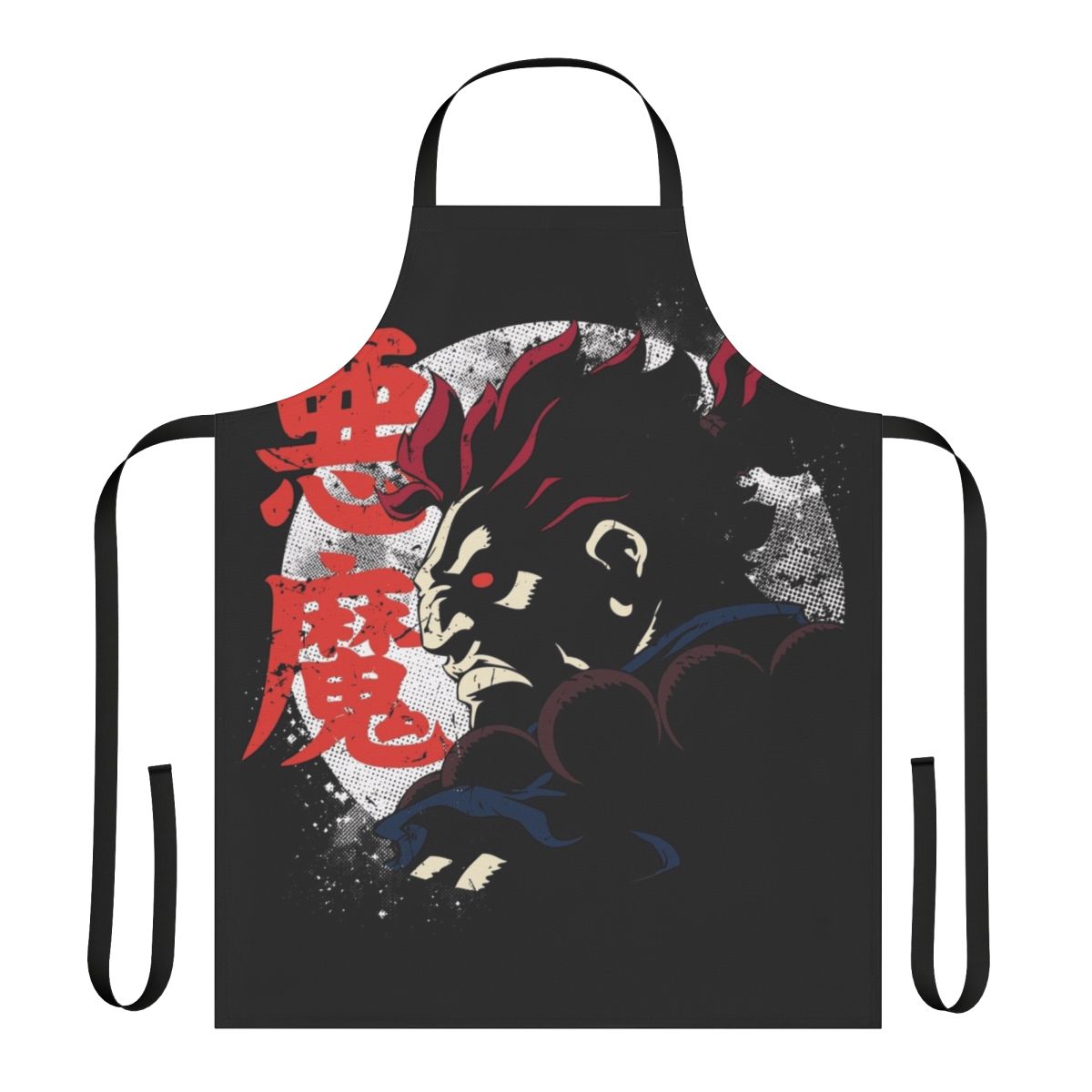 Street Fighter-themed Akuma-inspired cooking apron