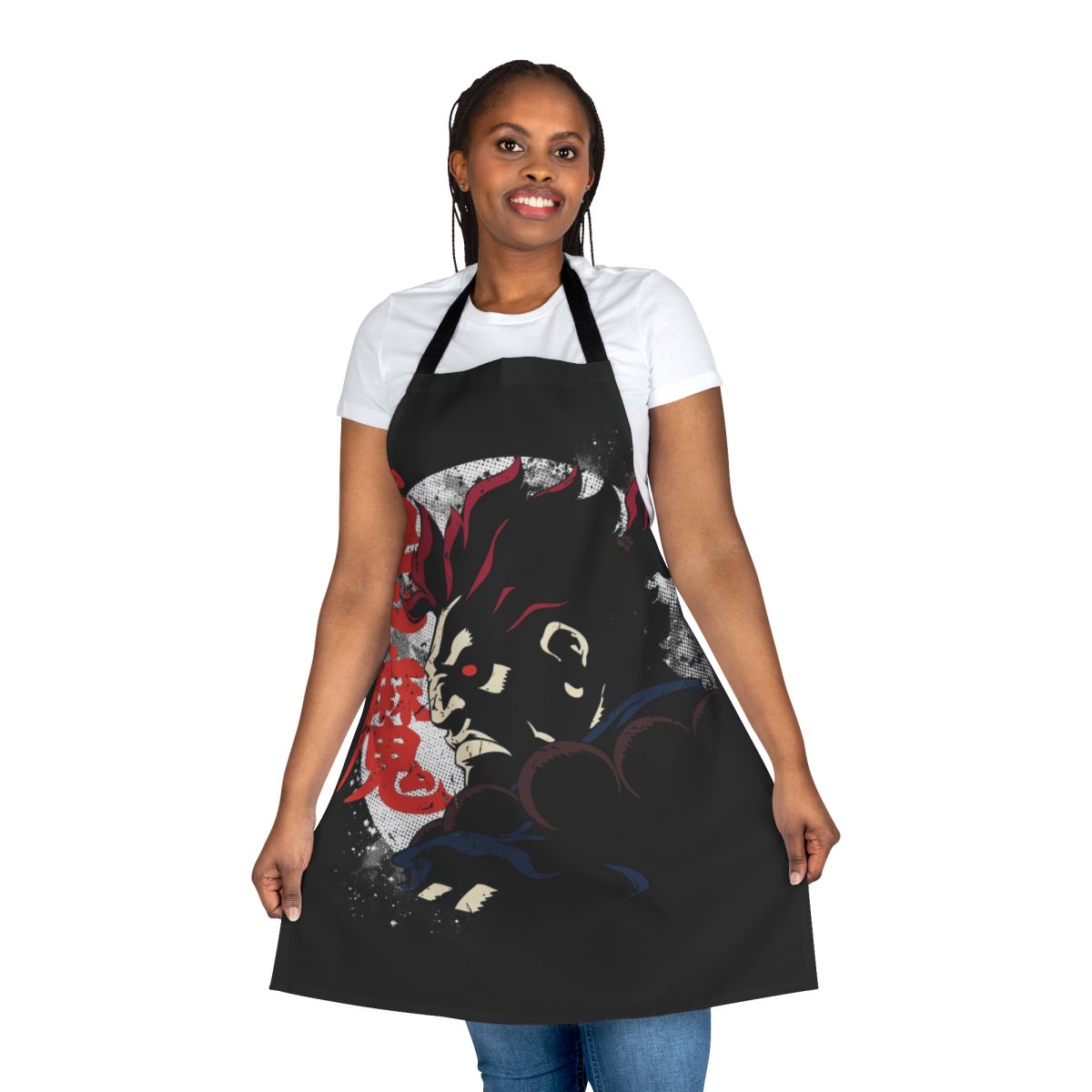 Street Fighter-themed Akuma-inspired cooking apron