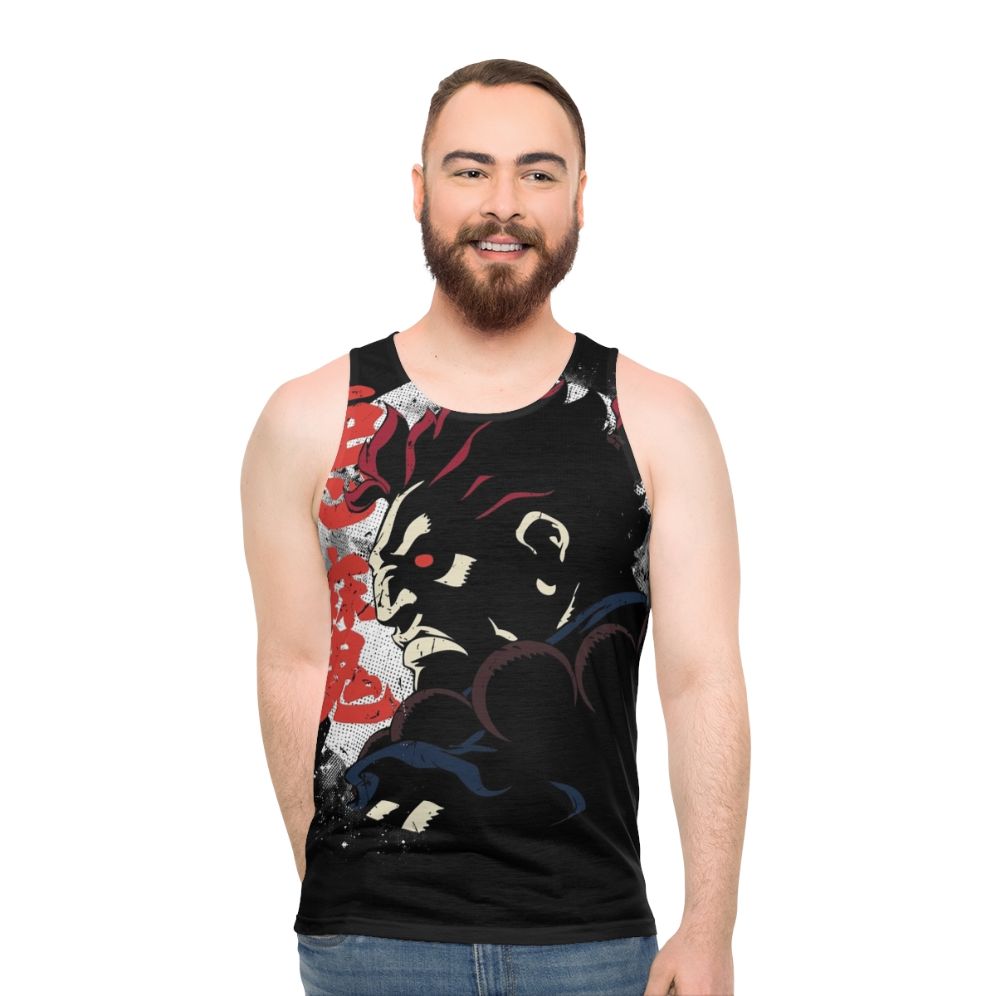Akuma Street Fighter Inspired Unisex Tank Top