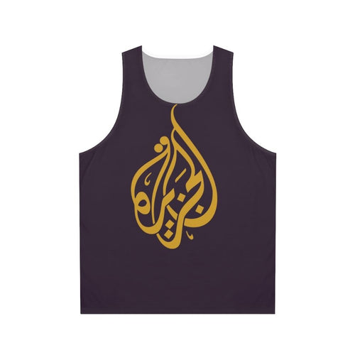 Al Jazeera TV-Inspired Unisex Tank Top
