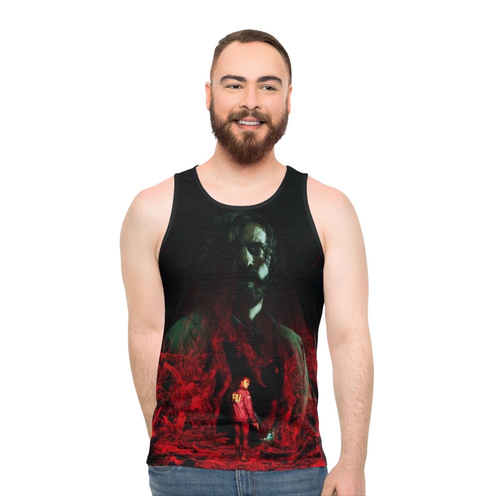 Alan Wake 2 video game inspired unisex tank top