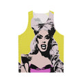 Alaska pop art unisex tank top
