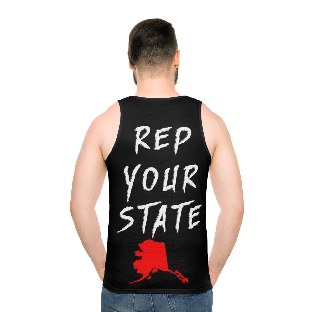 Unisex Alaska state pride tank top