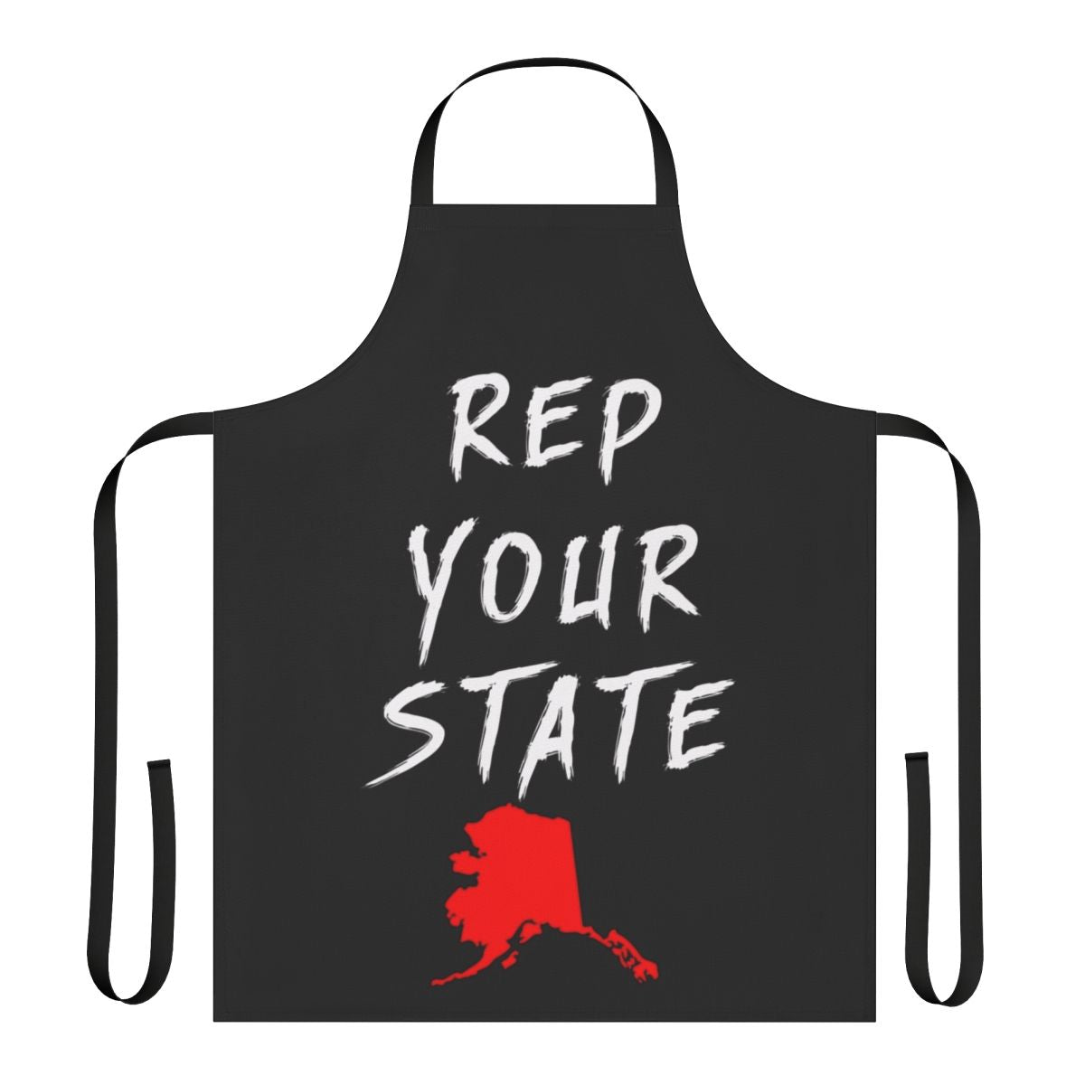 Alaskan state pride themed cooking apron