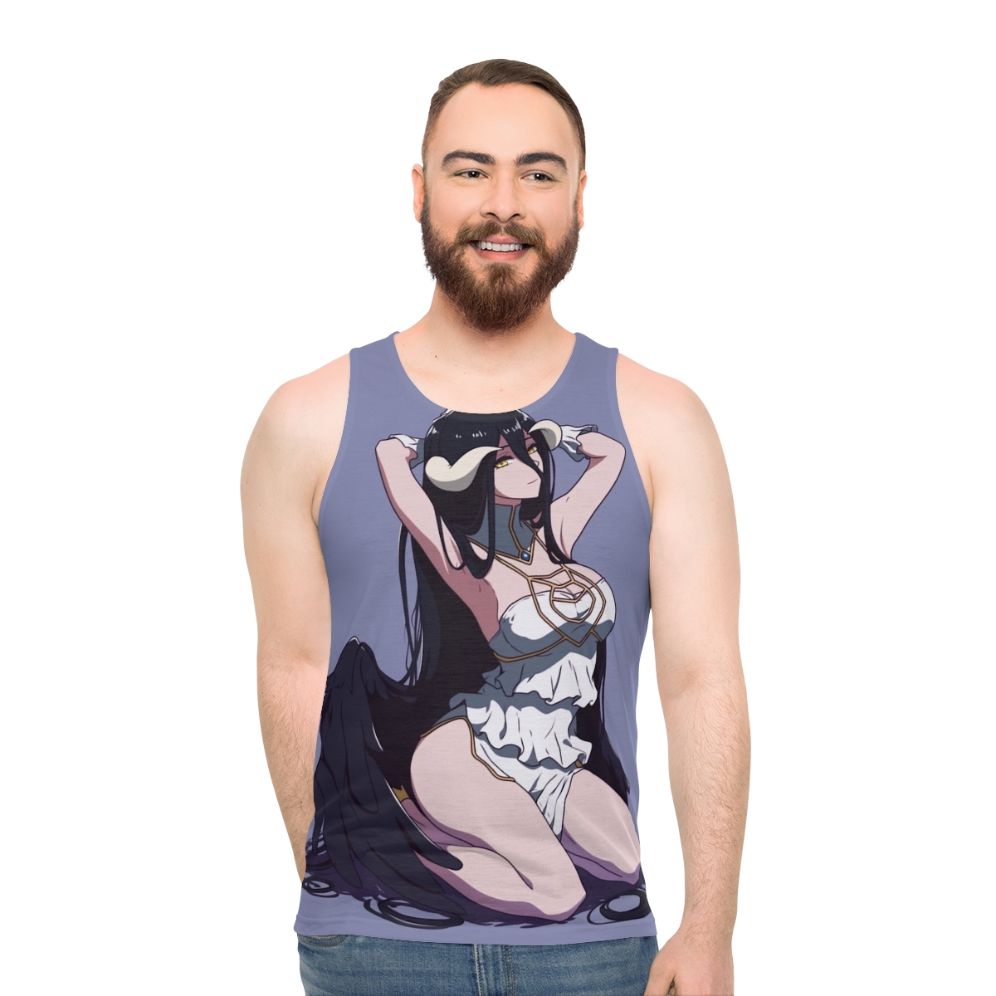 Albedo anime unisex devil design casual tank top
