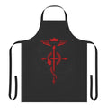 Alchemist inspired Flamel apron featuring the alchemy symbol design