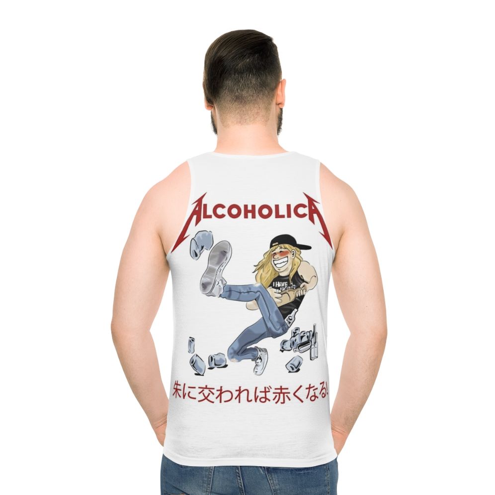 Alcoholica band logo unisex tank top