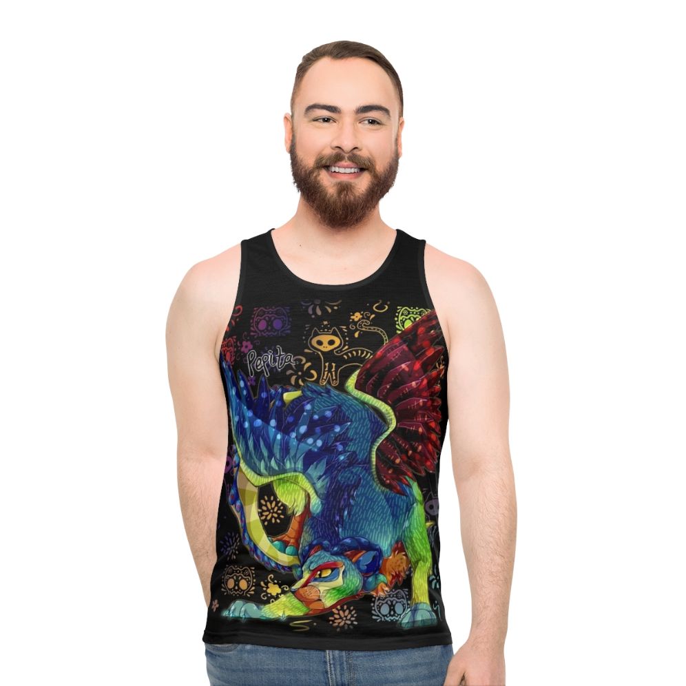 Alebrije Inspired Unisex Tank Top