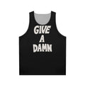 "Alex Turner 'Give A Damn' Unisex Tank Top"