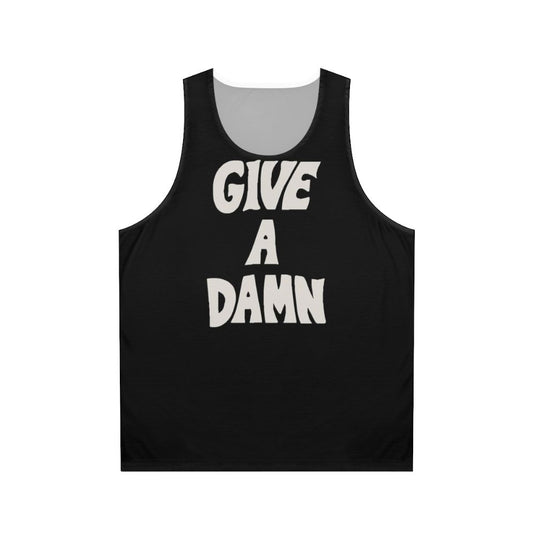 "Alex Turner 'Give A Damn' Unisex Tank Top"