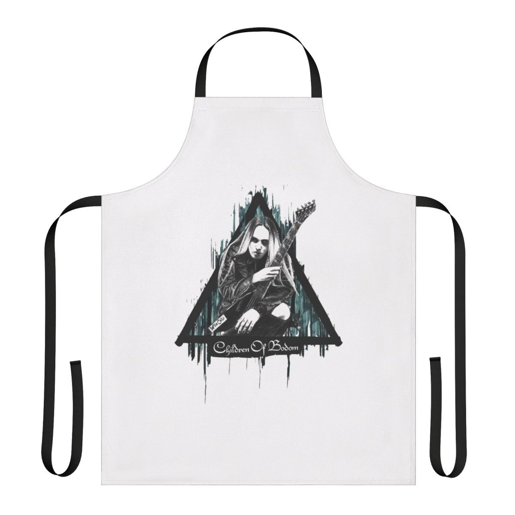 Alexi Laiho Tribute Apron with Grim Reaper and Children of Bodom Design