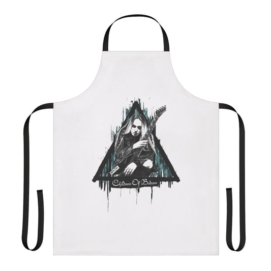 Alexi Laiho Tribute Apron with Grim Reaper and Children of Bodom Design