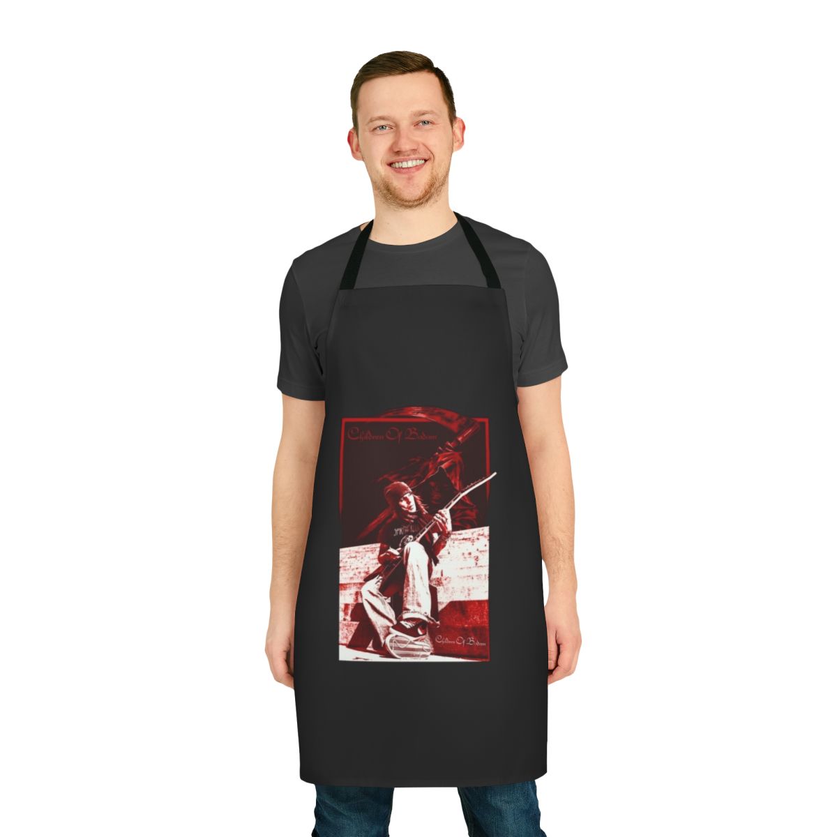 Alexi Laiho Inspired Metal Band Apron - Tribute to Guitar Legend