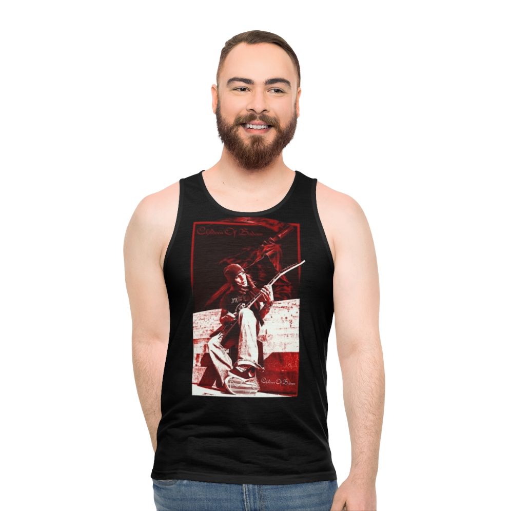 Alexi Laiho metal tribute unisex tank top
