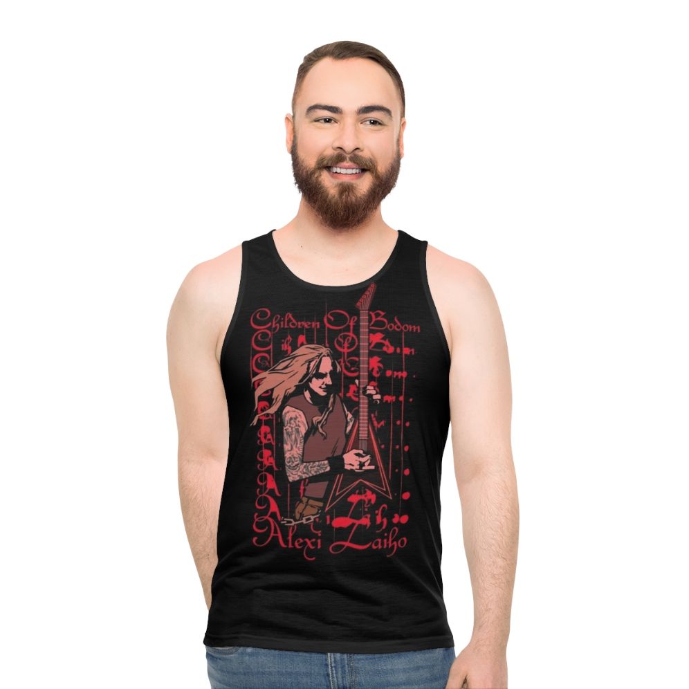 Alexi Laiho Tribute Unisex Metal Tank Top
