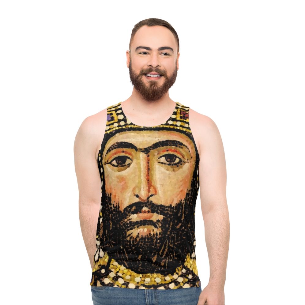 Alexios I Komnenos Byzantine Emperor Unisex Tank Top