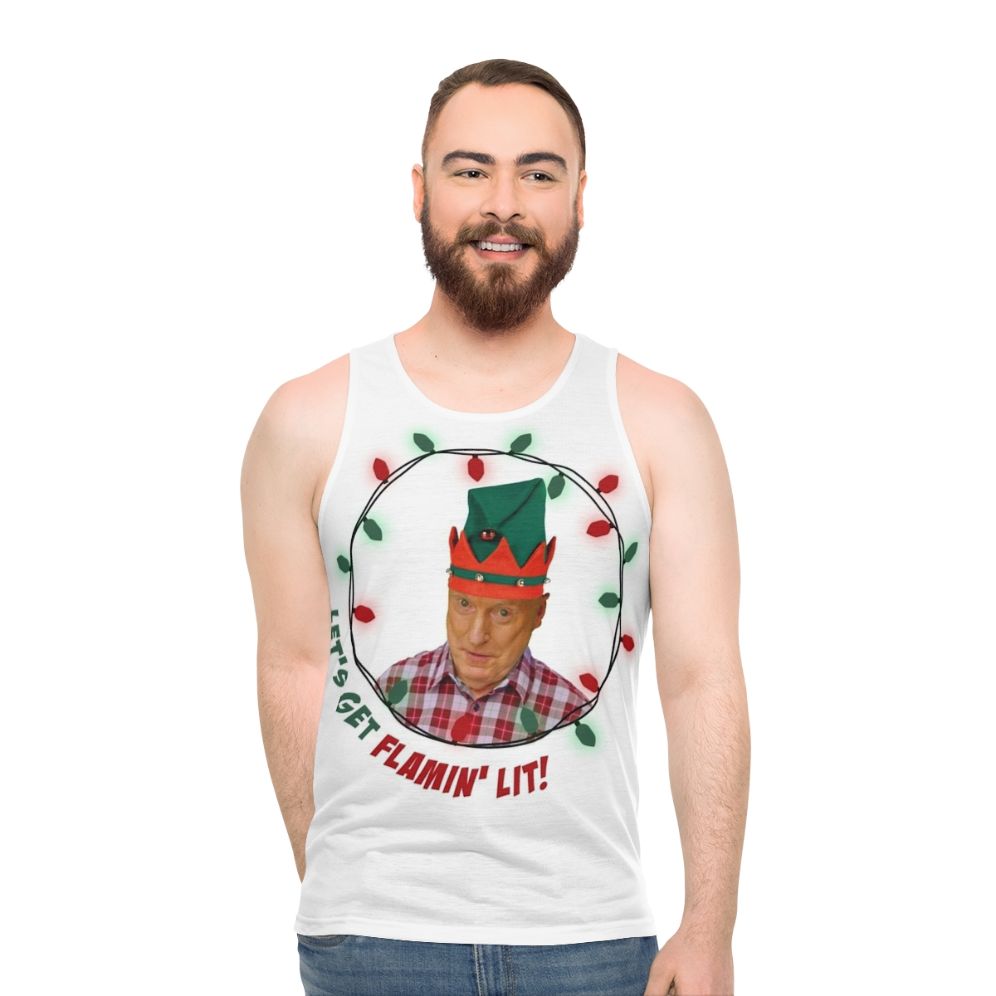 Alf Elf Unisex Christmas Tank Top
