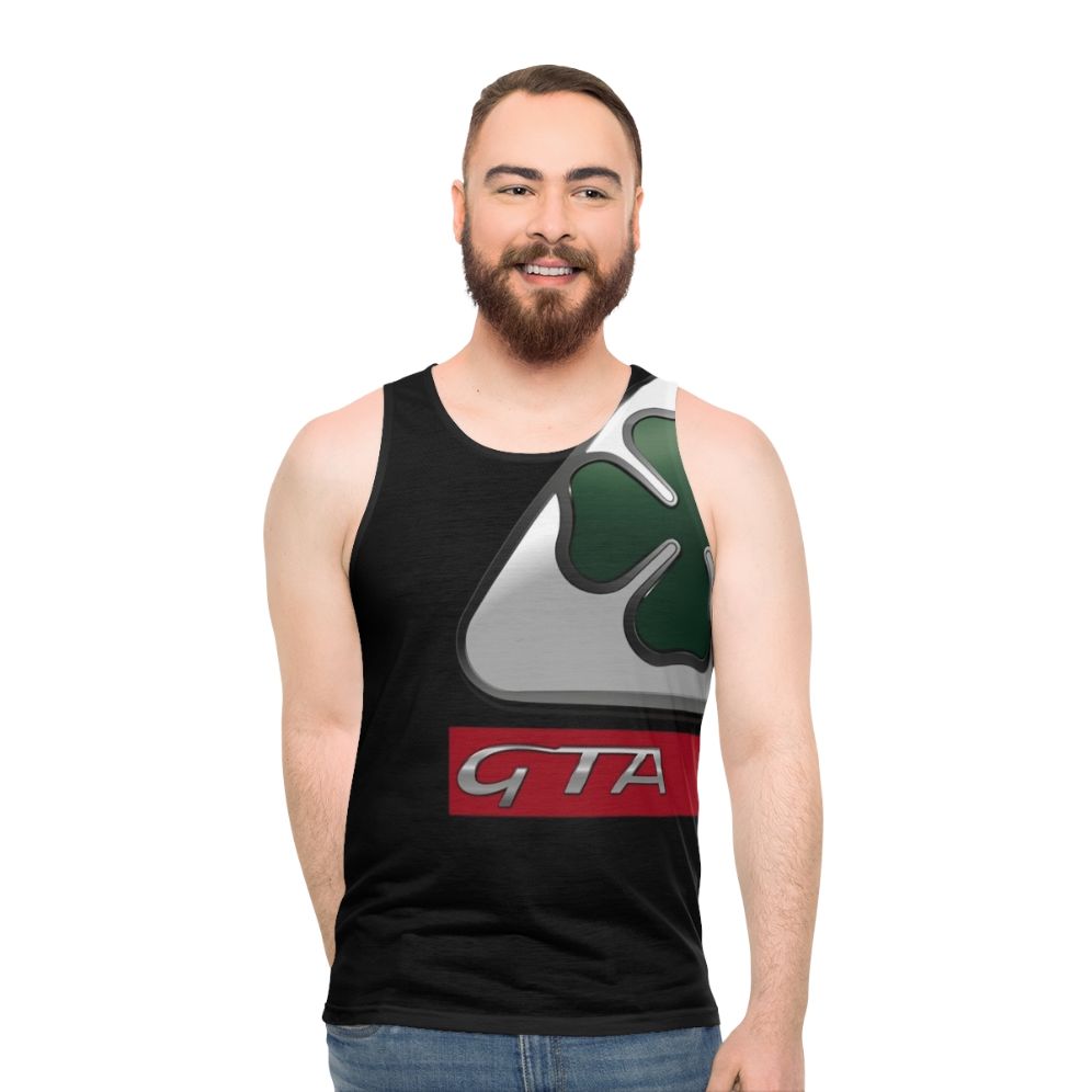 Alfa Romeo Quadrifoglio Unisex Tank Top