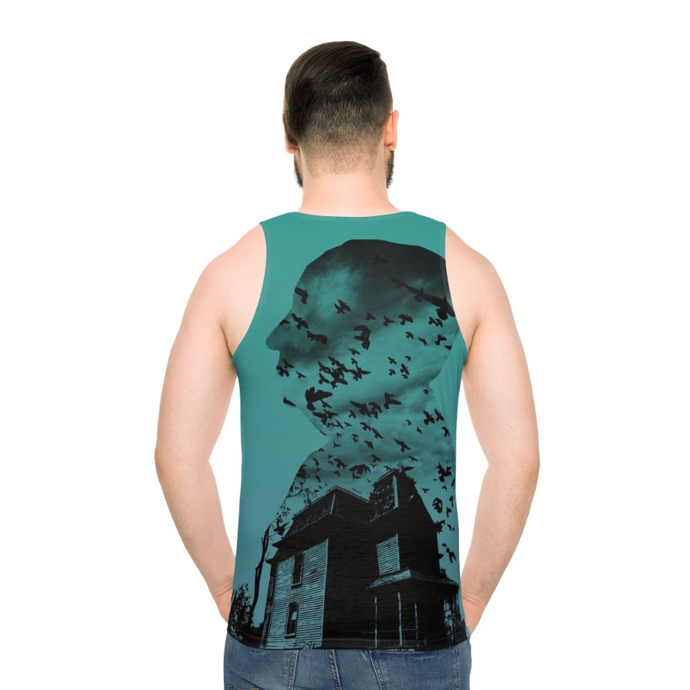 Alfred Hitchcock Collage Gradient Unisex Tank Top