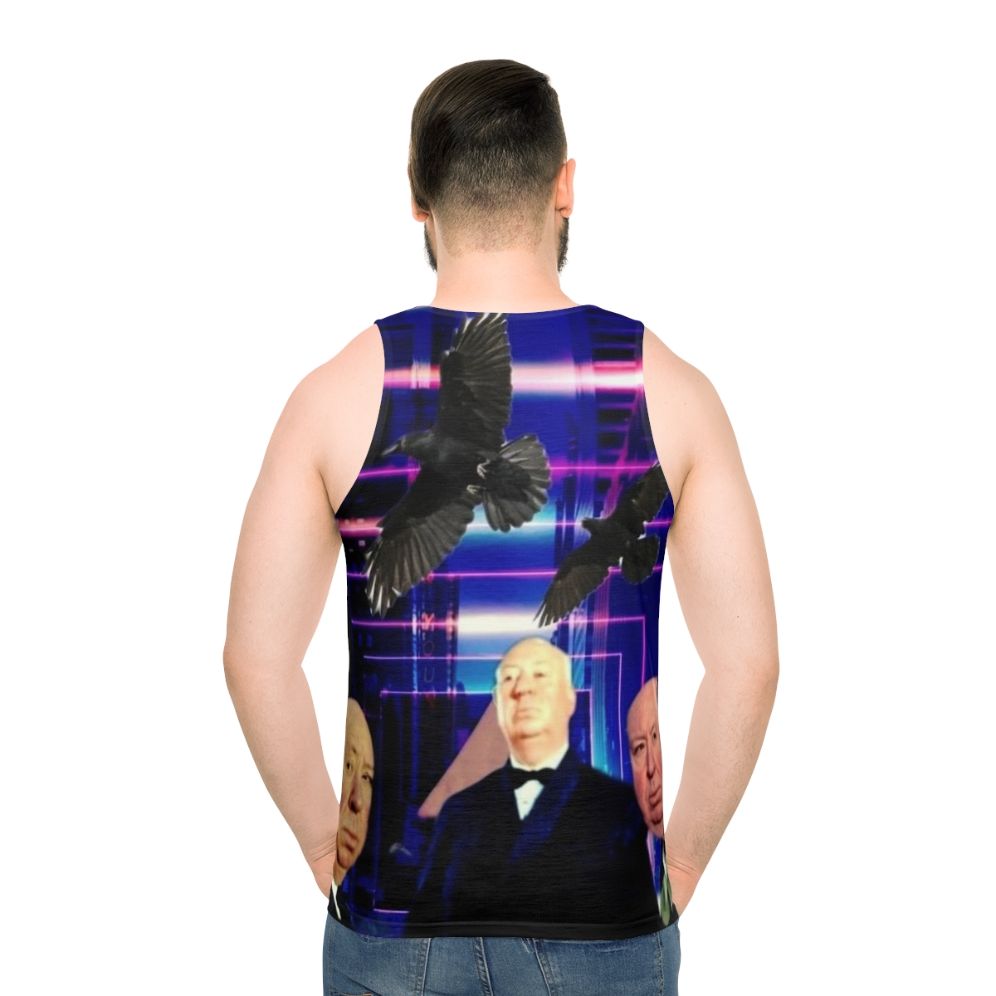 Alfred Hitchcock Fan Art Unisex Tank Top