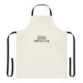 Alfred Hitchcock inspired apron featuring the director's name