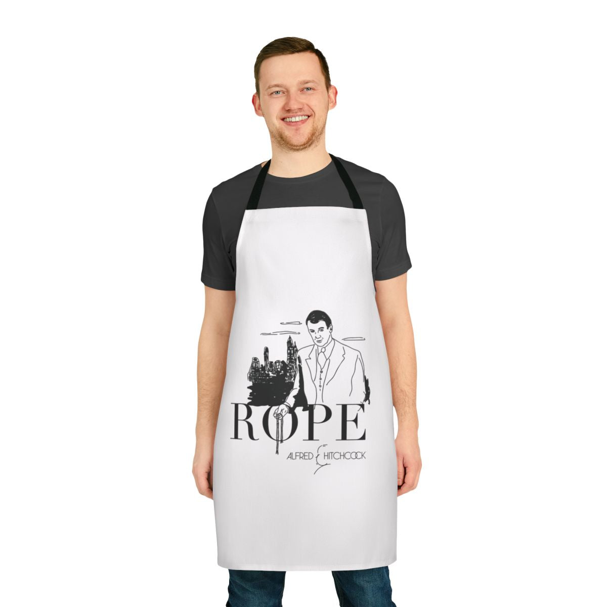 Alfred Hitchcock Inspired Movies Apron
